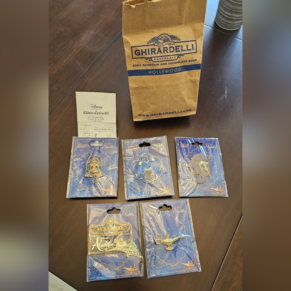 Disney Hollywood Studio Ghirardelli Alladin Live Action El Capitan Pin LE300 π₯ - Picture 3 of 3
